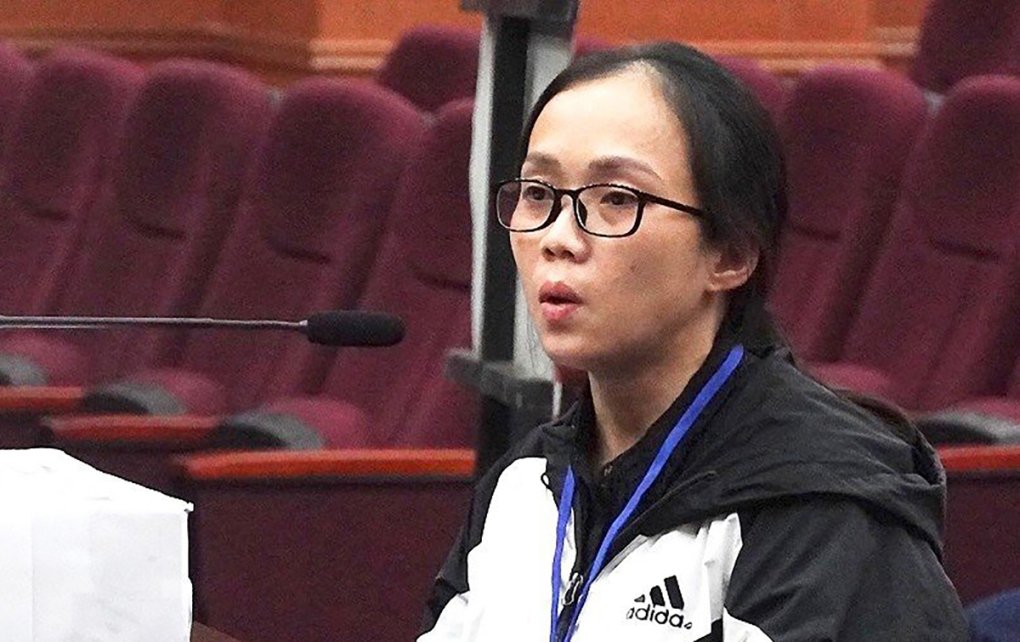 Bị cáo Thanh Mai tham gia phiên xử phúc thẩm vào ngày 11/5.